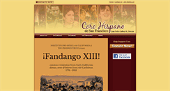 Desktop Screenshot of corohispano.org