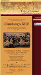 Mobile Screenshot of corohispano.org